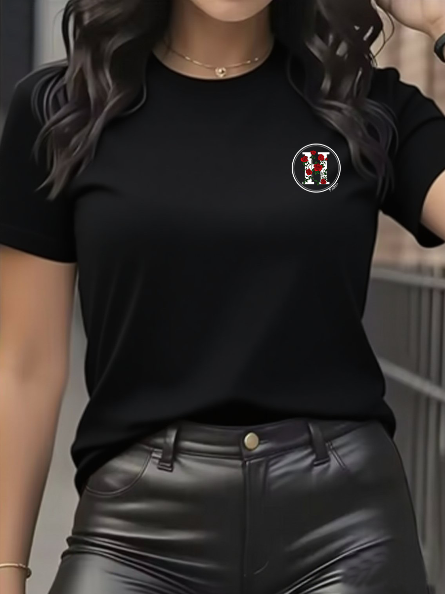 Women's T-Shirt Leisure Fashio - Streetwear Brand Fashion ulasan dan harga