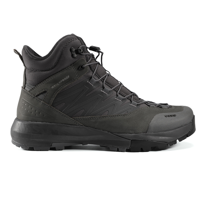 High Top Hiking Leather Shoes  - Streetwear Brand For Men ulasan dan harga
