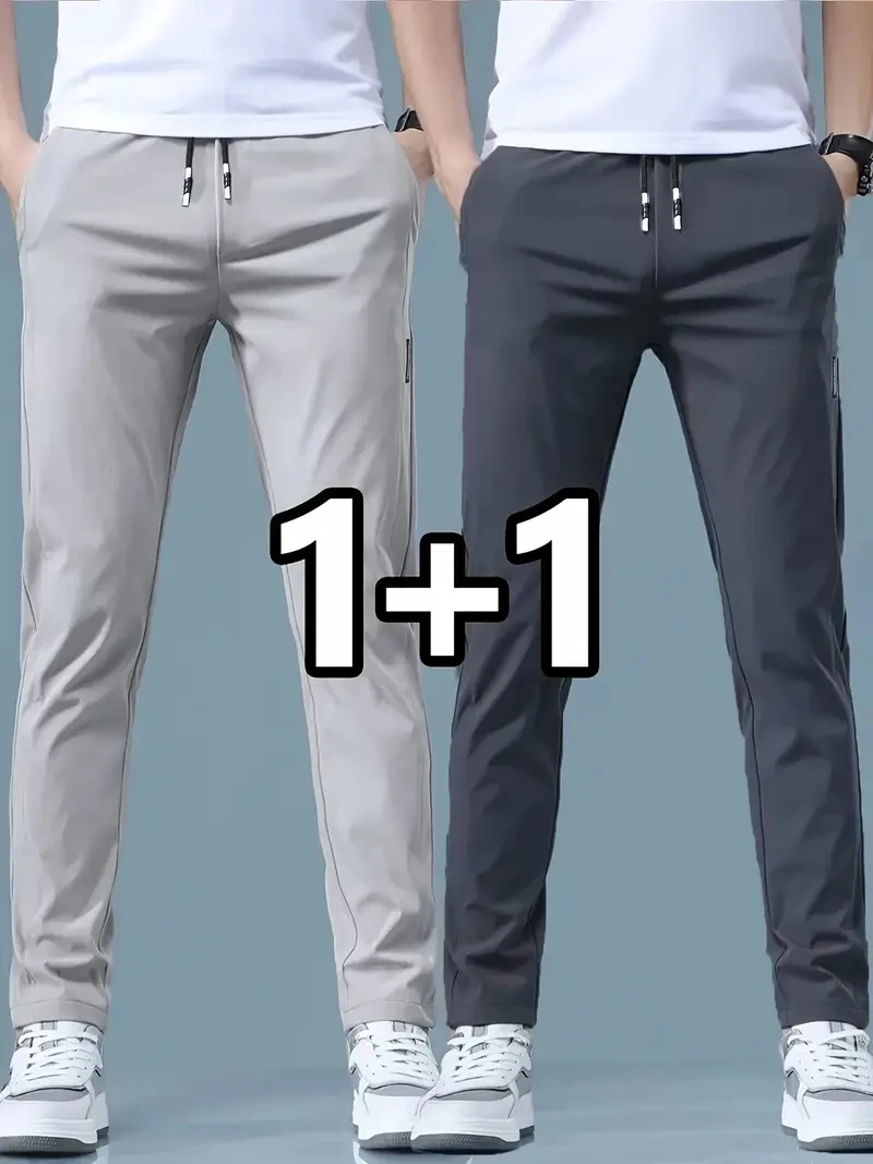 2026 2 Pieces Men's Casual Ice - Streetwear Brands ulasan dan harga