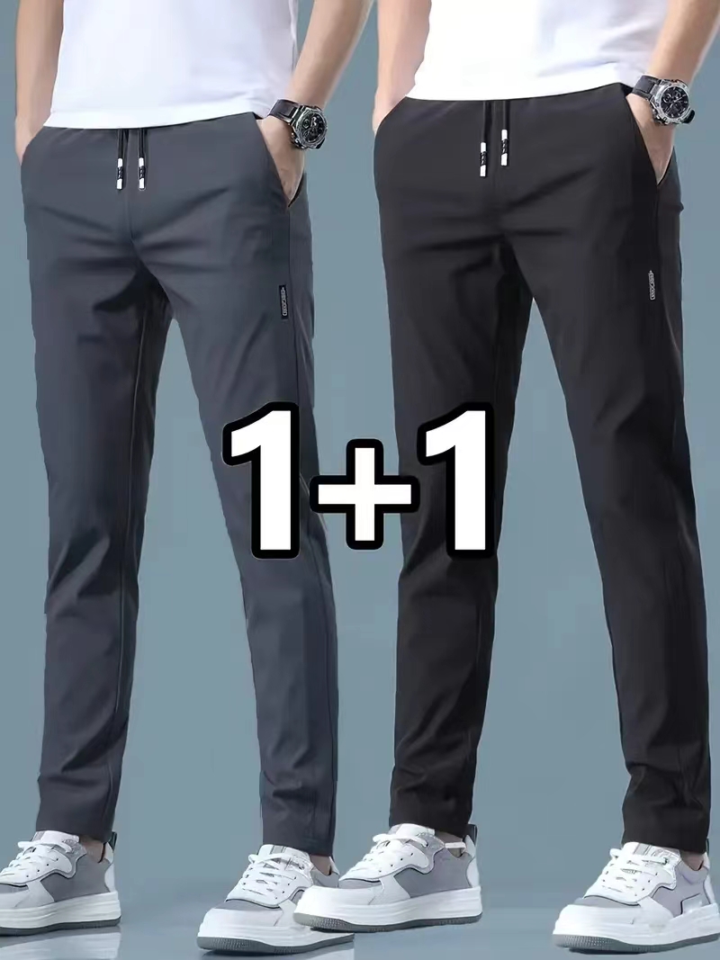 2026 2 Pieces Men's Casual Ice - Streetwear Brands ulasan dan harga
