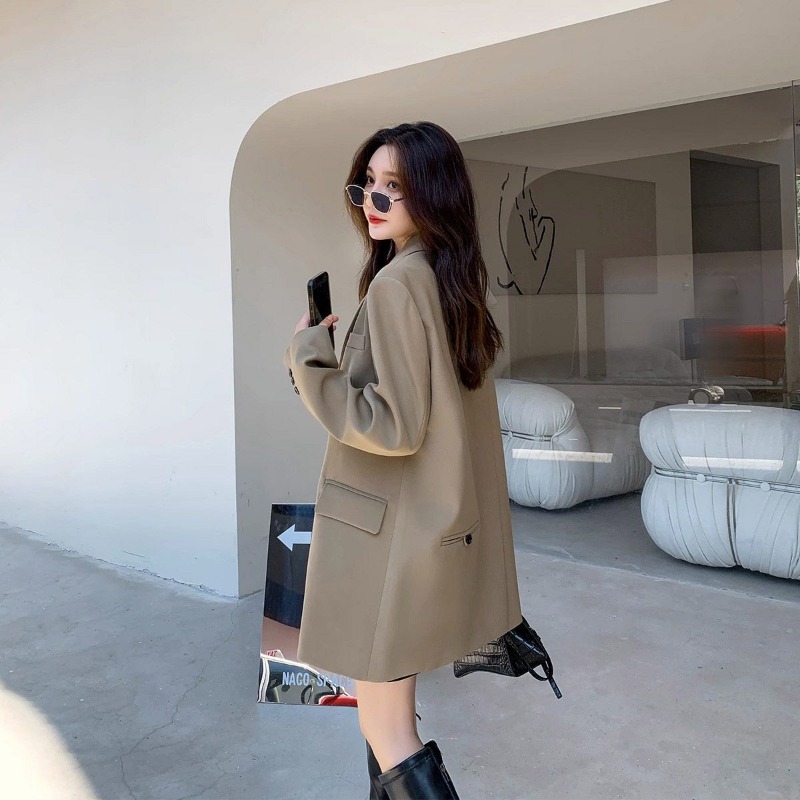 Brand Black Blazer Women Jacke - Streetwear Brand For Men ulasan dan harga