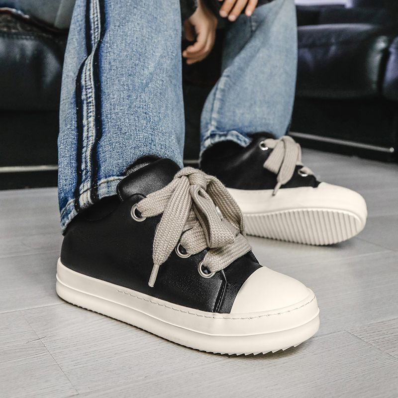 Men Shoes Casual Sneakers Fash - Streetwear Brand Fashion ulasan dan harga