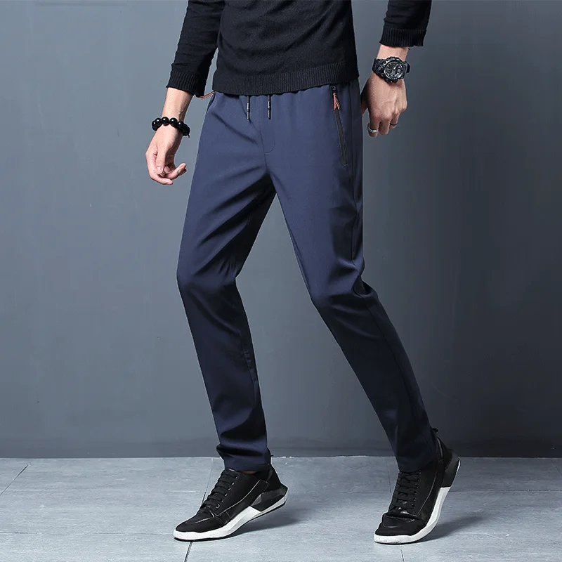 Men's Casual Pants Straight Sl - Streetwear Brand Joggers ulasan dan harga