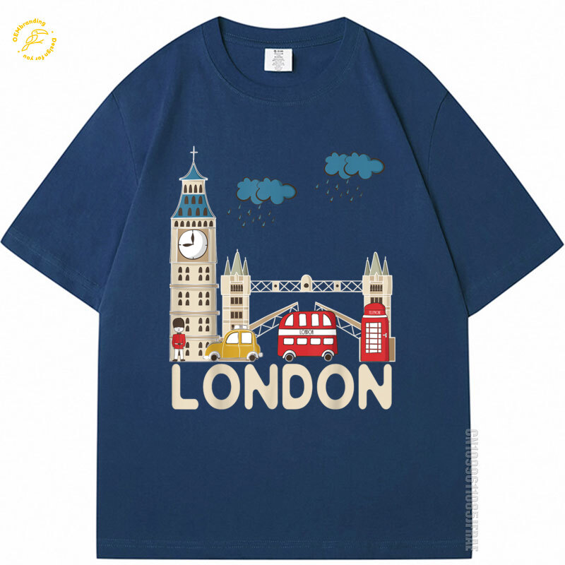 Rainy London Tshirt Cute Souve - Streetwear Brand London ulasan dan harga