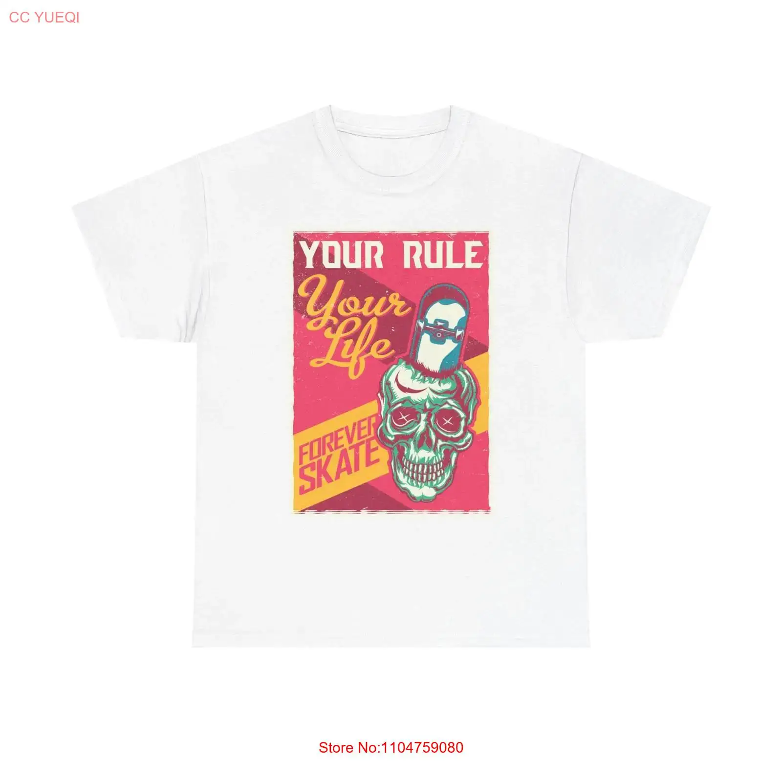Forever Skate T Shirt Brand Ne - Streetwear Brand Graphic Designer ulasan dan harga