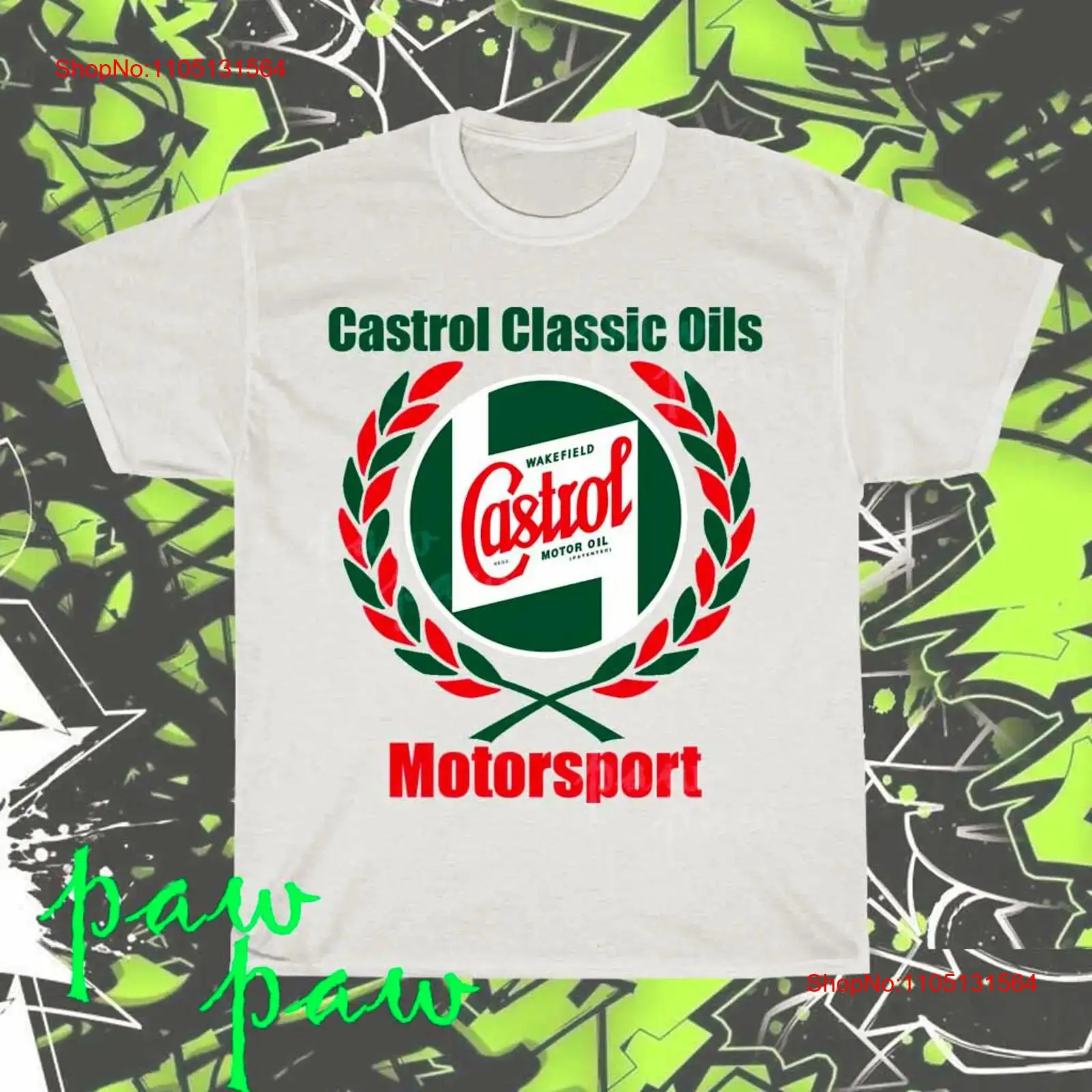 Brand New Castrol Oil Logo Ame - Streetwear Brand Graphic Designer ulasan dan harga