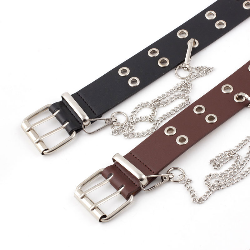 Women Punk Goth Belts Brand Le - Streetwear Brand Belts ulasan dan harga