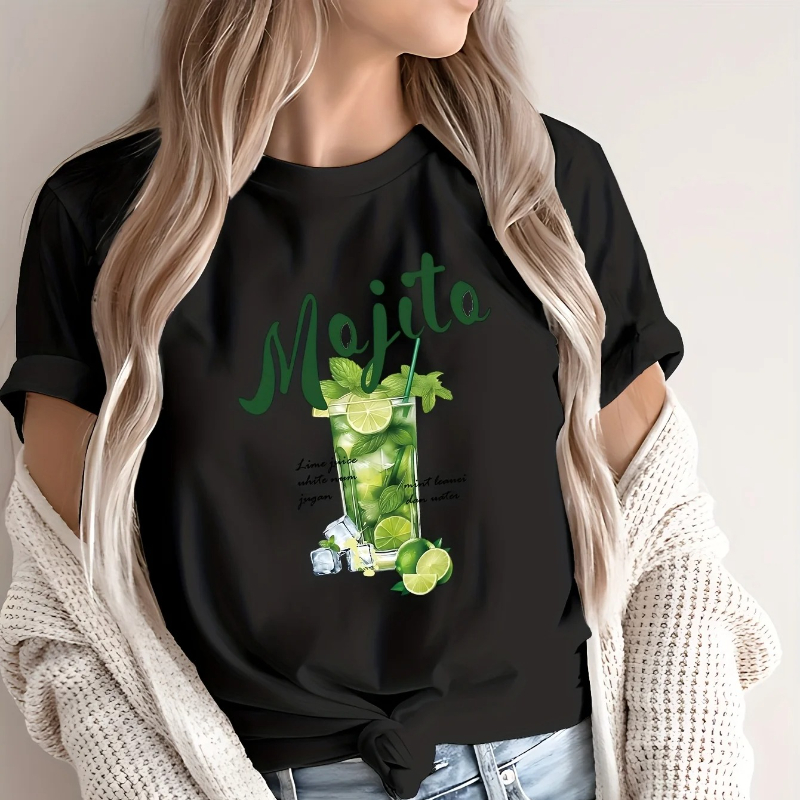 Mojito Cocktail Beverage Graph - Streetwear Brand Drops ulasan dan harga