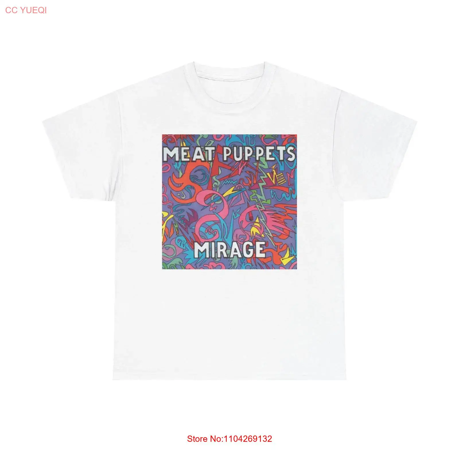 Meat Puppets Mirage T Shirt He - Streetwear Brand Graphic Designer ulasan dan harga